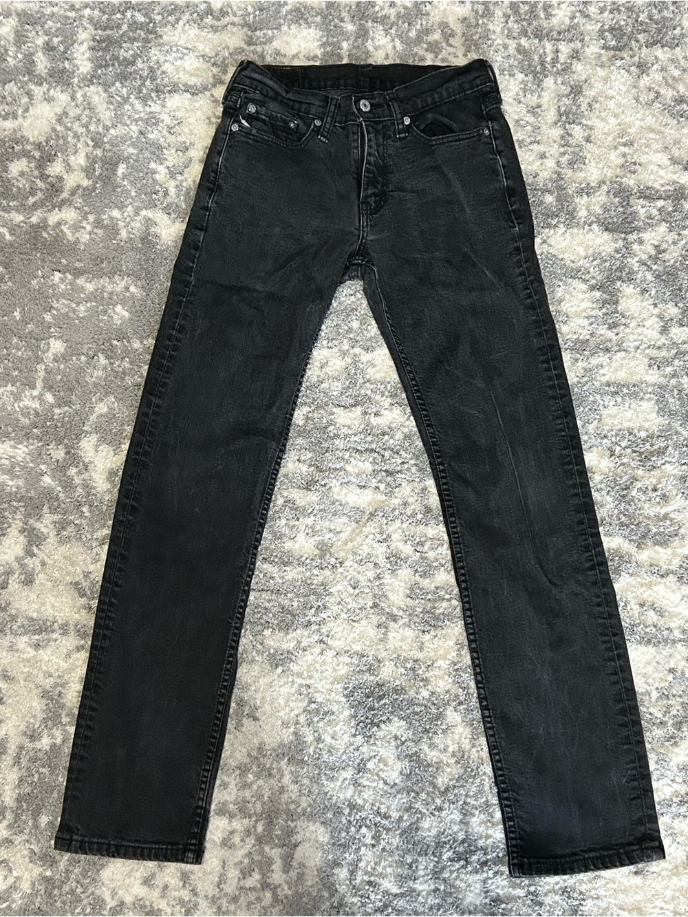 Levi's 514 Black Skinny Men’s Jeans 29x32